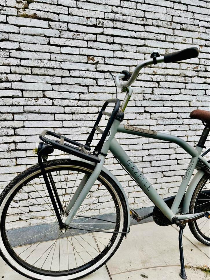 herenfiets van merk gazelle, Fietsen en Brommers, Fietsen | Heren | Herenfietsen, Gebruikt, Gazelle, 65 cm of meer, Versnellingen