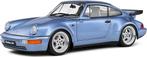 SOLIDO 1:18 Porsche 911 Turbo Blue 1990 GRATIS LEVERING, Solido, Verzenden, Solido, -