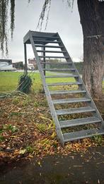 Galva trap met bordes en leuning, Doe-het-zelf en Bouw, Ladders en Trappen, Ophalen, Zo goed als nieuw, Trap