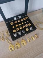 Bague homme avec Chaîne tete de cheval, Bijoux, Sacs & Beauté, Bagues, Comme neuf, Plus petit que 17, Fer ou Acier, Homme