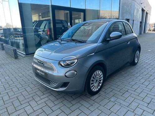 Fiat 500 e, Auto's, Fiat, Bedrijf, Te koop, 500E, Metaalkleur, Elektrisch, Stadsauto, 3 deurs, Automaat, Zilver of Grijs, Zwart