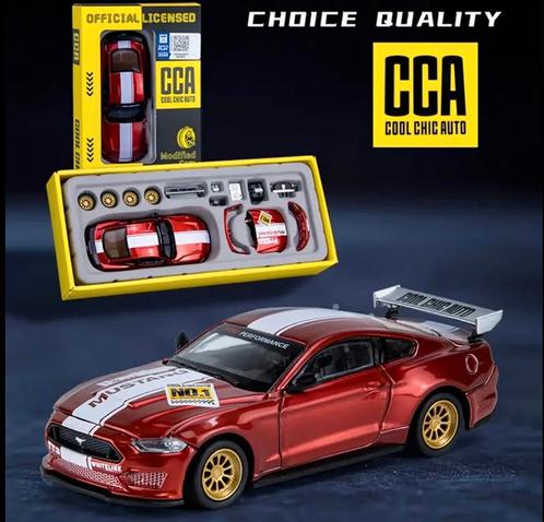 Ford mustang gt widebody tuning officieel van ford, Hobby en Vrije tijd, Modelbouw | Auto's en Voertuigen, Nieuw, Auto, 1:32 tot 1:50