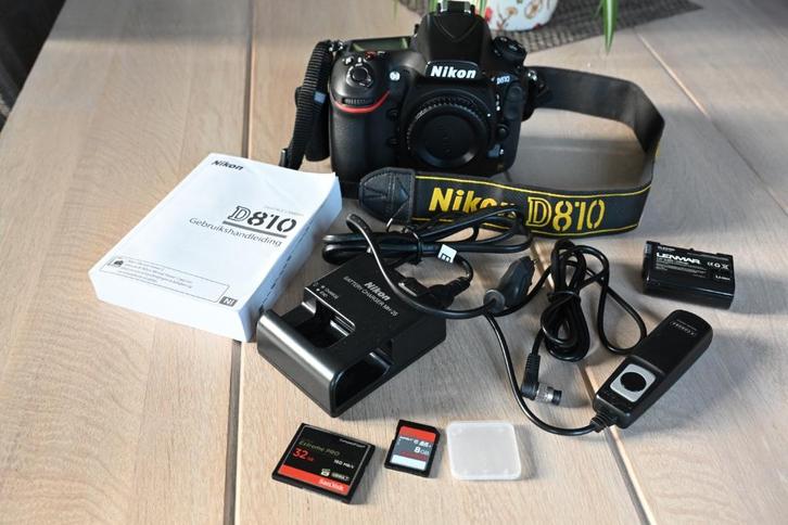 Camera Nikon D810, TV, Hi-fi & Vidéo, Appareils photo numériques, Comme neuf, Reflex miroir, Nikon, Sans zoom optique, Enlèvement