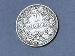Zilveren 1 Mark Wilhelm I Deutsches Reich 1887, Postzegels en Munten, Munten | Europa | Niet-Euromunten, Zilver, Duitsland, Ophalen of Verzenden