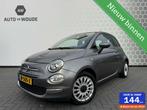 Fiat 500 0.9 TwinAir Turbo Lounge Pano Automaat, Auto's, Fiat, 4 zetels, 88 g/km, Gebruikt, Leder en Stof