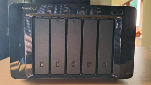 Synology DS1511+ NAS met 5x 2TB + 2 Reserve Schijven, Computers en Software, NAS, Gebruikt, Ophalen