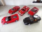 Lot van 5 Ferrari modelautos, Hobby & Loisirs créatifs, Voitures miniatures | 1:18, Comme neuf, Enlèvement ou Envoi, Maisto