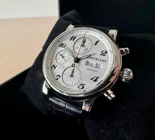Montblanc Meisterstuck Star Chronograph Automatic, Handtassen en Accessoires, Horloges | Heren, Gebruikt, Polshorloge, Overige merken