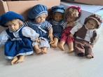 Vintage 5 poupées anciennes paola r, Comme neuf, Enlèvement ou Envoi