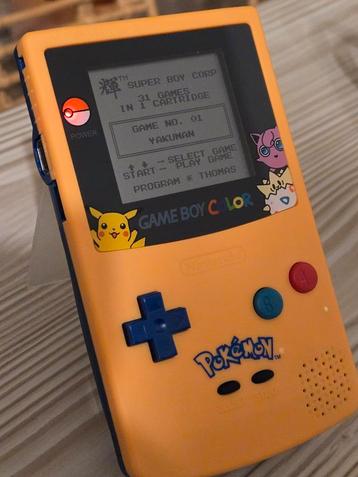 Gameboy color pokemon, Games en Spelcomputers, Spelcomputers | Nintendo Game Boy, Ophalen of Verzenden, Zo goed als nieuw