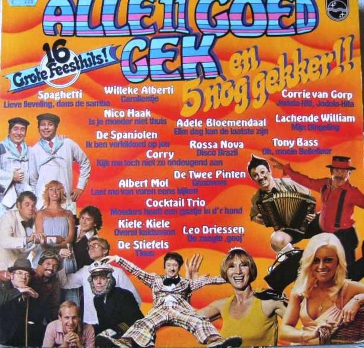LP Alle 11 goed gek en 5 nog gekker, CD & DVD, Vinyles | Néerlandophone, Comme neuf, Chanson réaliste ou Smartlap, 12 pouces, Enlèvement ou Envoi