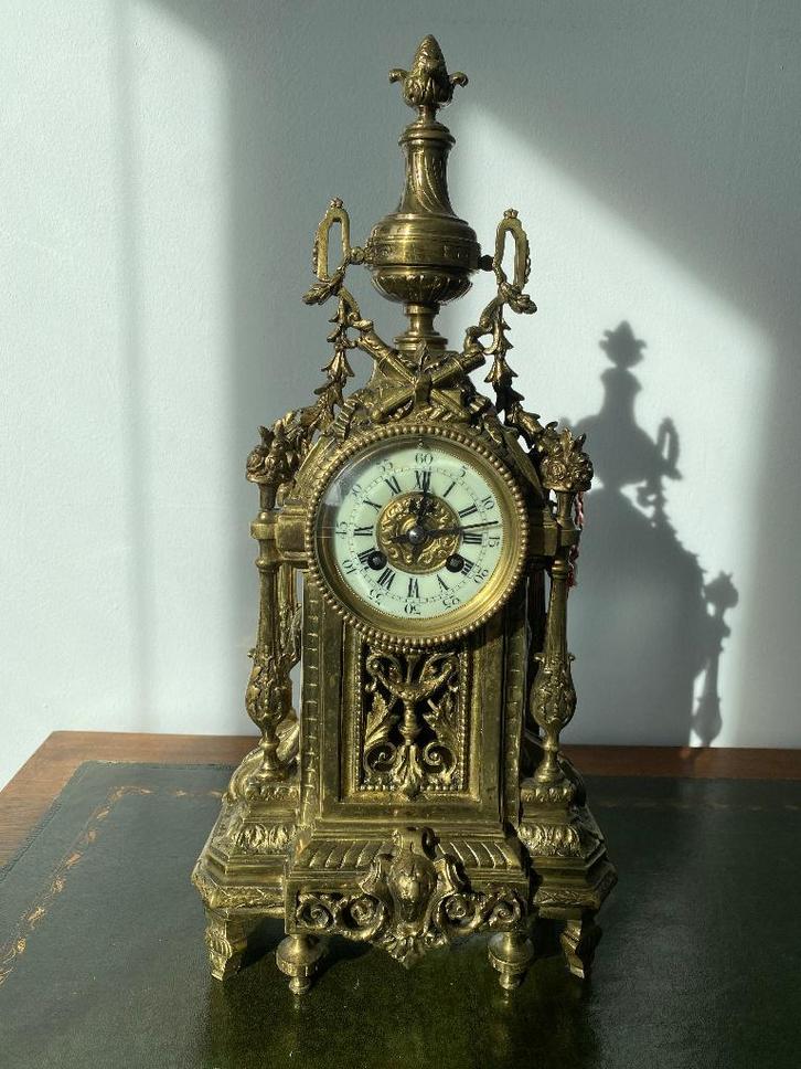 Horloge de cheminée française, Antiquités & Art, Antiquités | Horloges, Enlèvement