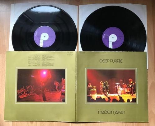 2LP DEEP PURPLE - MADE IN JAPAN - DUITSE PERSING CLASSIC ROC, Cd's en Dvd's, Vinyl | Hardrock en Metal, Zo goed als nieuw, Ophalen of Verzenden