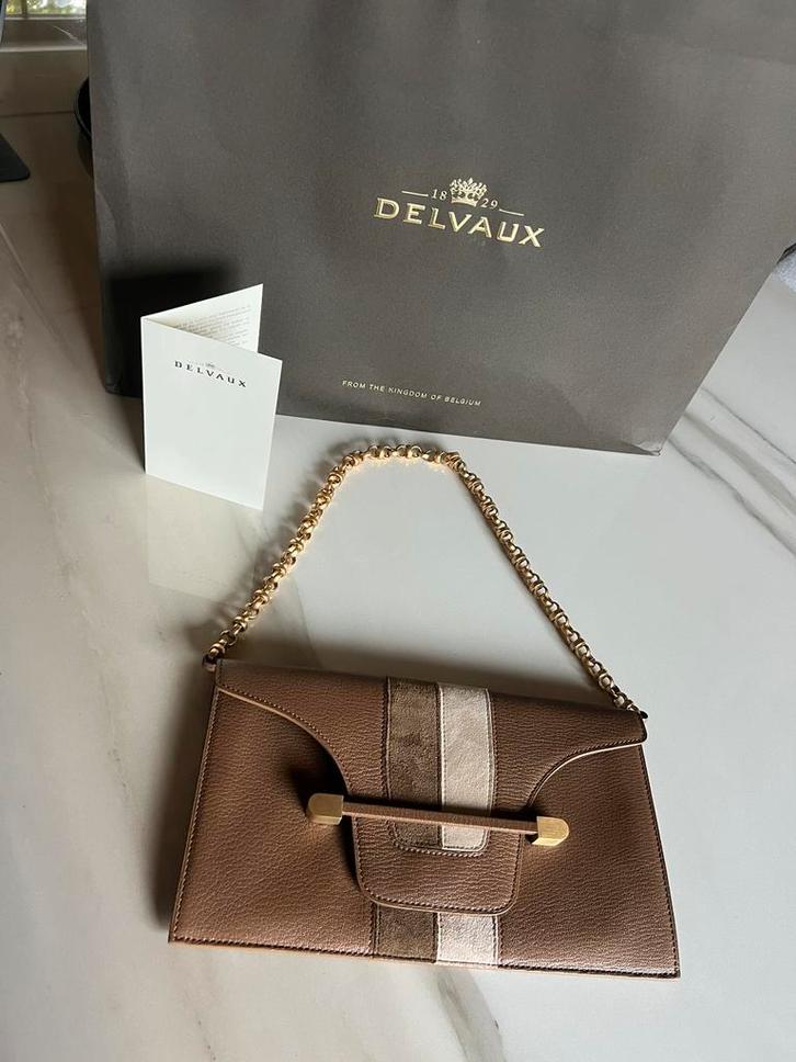 Originele Delvaux met certificaat, Handtassen en Accessoires, Tassen | Damestassen, Zo goed als nieuw, Handtas, Ophalen of Verzenden