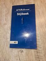 Boek: "Stijlboek" van De Volkskrant, Enlèvement ou Envoi, Comme neuf, De Volkskrant