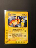 Raichu holo expedition, Hobby en Vrije tijd, Verzamelkaartspellen | Pokémon, Nieuw, Ophalen of Verzenden, Losse kaart