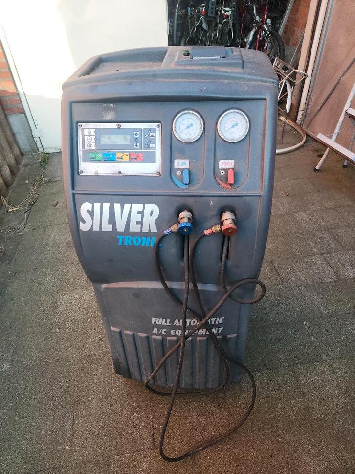 airco freon vulstation Silver Tronic, Auto diversen, Autogereedschap, Gebruikt, Ophalen