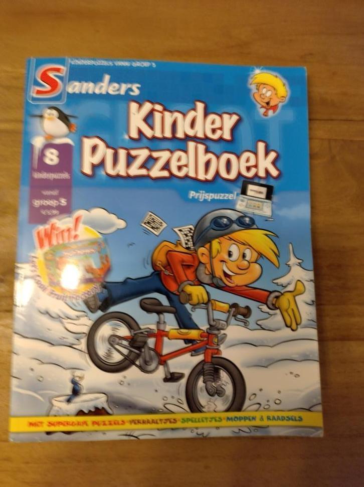 Kinder Puzzelboek, Hobby en Vrije tijd, Denksport en Puzzels, Zo goed als nieuw, Puzzelboek, Ophalen of Verzenden