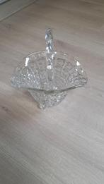 Decoratie: Vintage glazen mand, Antiek en Kunst, Antiek | Glaswerk en Kristal, Ophalen of Verzenden