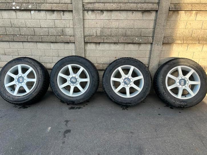 Kit hiver Audi Q2 5x112, Auto-onderdelen, Banden en Velgen, Banden en Velgen, Winterbanden, 16 inch, 215 mm, Personenwagen, Gebruikt