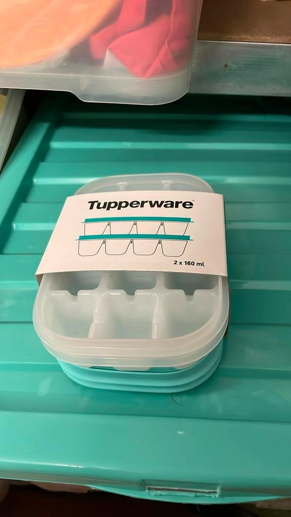 Machine à glaçons Tupperware, Maison & Meubles, Cuisine| Tupperware, Neuf, Autres types, Bleu, Blanc, Enlèvement ou Envoi
