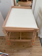 Bureau enfant réglable avec tabouret - IKEA, Enlèvement, Réglable en hauteur, Utilisé, Bois