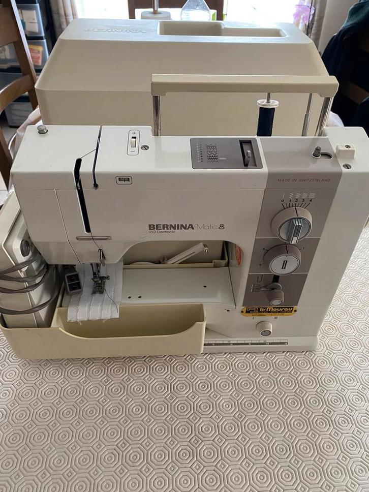 Bernina Matic 910 elektronische naaimachine, Hobby en Vrije tijd, Naaimachines en Toebehoren, Gebruikt, Naaimachine, Bernina, Ophalen