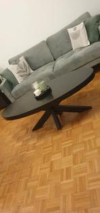 Table en bois de manguier, Enlèvement, Comme neuf, Ovale, Métal