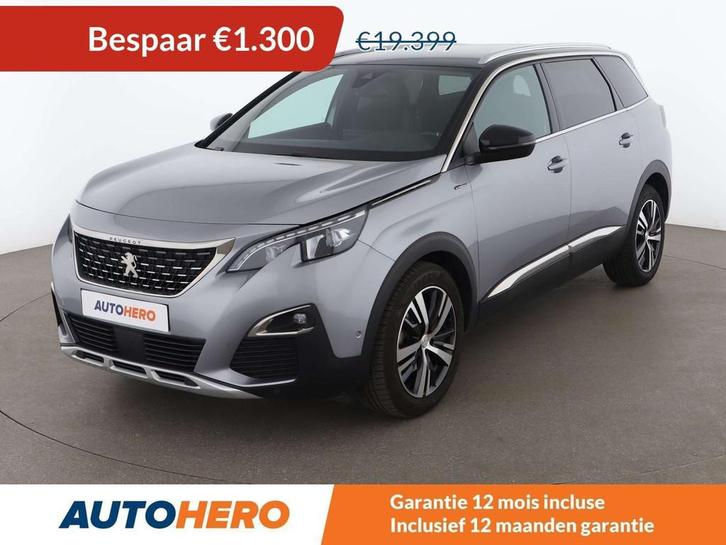 Peugeot 5008 1.5 Blue-HDi GT Line (bj 2020, automaat), Auto's, Peugeot, Te koop, ABS, Achteruitrijcamera, Airbags, Airconditioning