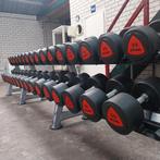 Ziva Pu Urethane  Dumbells Set 20 kilo tot 50 kilo, Ophalen, Zo goed als nieuw