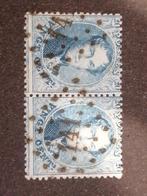 Leopold I gestempeld zie foto's mooie stempel koppel duo, Ophalen of Verzenden