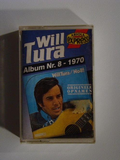 Cassette - Will Tura - Album nr. 8 - 1970, Cd's en Dvd's, Cassettebandjes, Gebruikt, Voorbespeeld, Nederlandstalig, 1 bandje, Ophalen of Verzenden