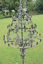 Smeedijzeren kandelaar, Antiek en Kunst, Ophalen, Overige materialen