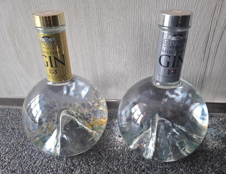 Studer Swiss Classic Gin & Studer Swiss Gold Gin ( Nieuw), Verzamelen, Wijnen, Nieuw, Overige typen, Vol, Ophalen of Verzenden