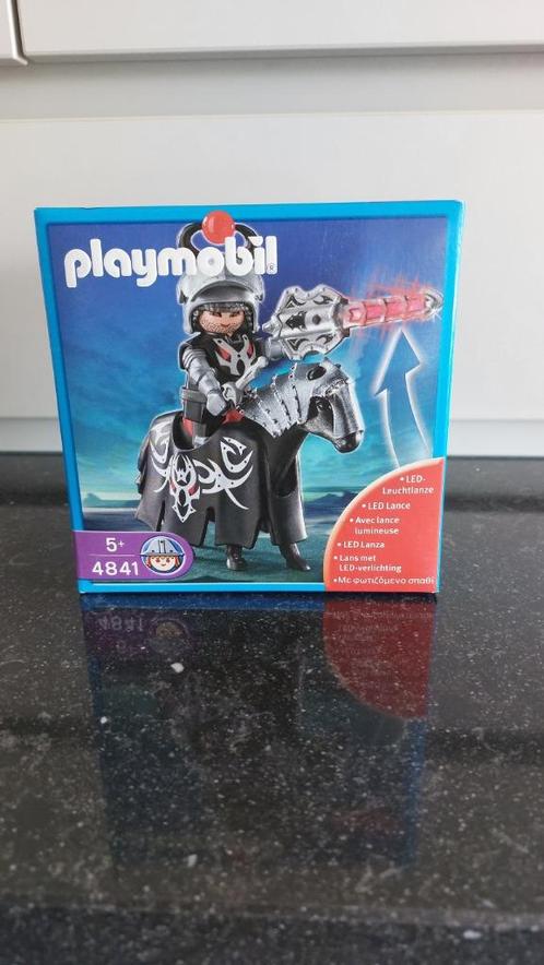 PLAYMOBIL - Zwarte drakenridder - 4841 : NIEUW, Kinderen en Baby's, Speelgoed | Playmobil, Nieuw, Complete set, Ophalen of Verzenden