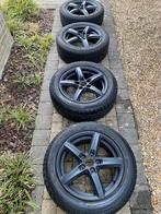 4 Volvo V40 Velgen mat zwart, Auto-onderdelen, Banden en Velgen, Ophalen, Gebruikt, Velg(en), 16 inch