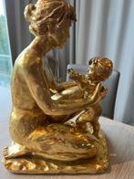 Beeld edoardo tasca  moeder met kind, Antiek en Kunst, Ophalen