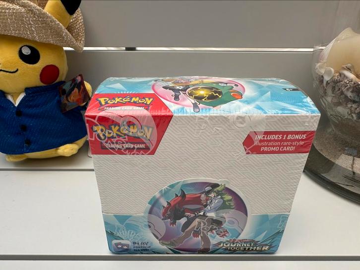 Pokémon TCG Journey Together Booster Box – Enhanced Edition, Hobby en Vrije tijd, Verzamelkaartspellen | Pokémon, Zo goed als nieuw