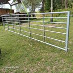 Poort gegalvaniseerd 5.50m 1.15m 7 baren zo goed als nieuw