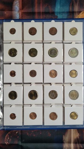 12 complete sets van 1 cent t/m 2 euro beschikbaar voor biedingen