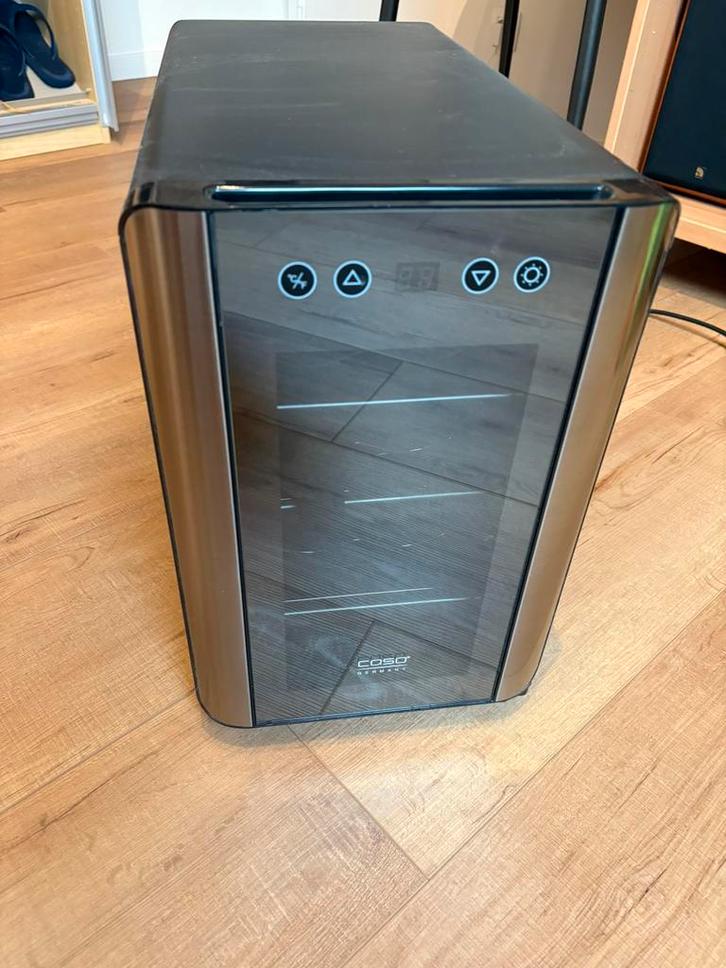 Caso WineCase 6 koelkast, wijnkoeler 8-18°C, Elektronische apparatuur, Koelkasten en IJskasten, Gebruikt, Zonder vriesvak, Minder dan 75 liter