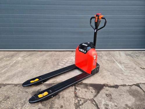 Nieuwe Heli DC15 elektrische pomp/palletwagens Te Koop!, Doe-het-zelf en Bouw, Palletwagens en Pompwagens, Zo goed als nieuw, Ophalen