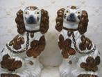 PAAR STAFFORDSHIRE HONDEN, Antiek en Kunst, Antiek | Keramiek en Aardewerk, Ophalen of Verzenden