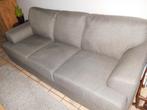 Te koop : Drie zit sofa., Huis en Inrichting, 250 tot 300 cm, Rechte bank, Gebruikt, Stof