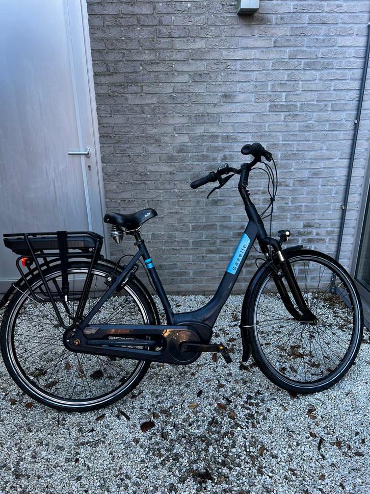 Gazelle Paris C7 elektrische fiets (weinig km’s), Vélos & Vélomoteurs, Vélos électriques, Comme neuf, Gazelle, 51 à 55 cm, 50 km par batterie ou plus