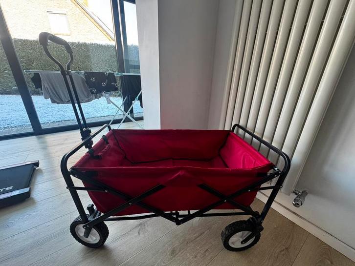 Opvouwbare bolderkar - zo goed als nieuw, Caravans en Kamperen, Bolderkarren, Zo goed als nieuw, Ophalen