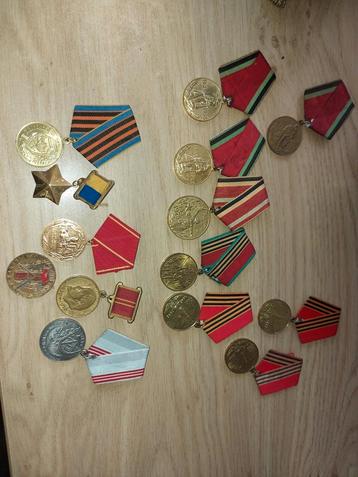 Russische / ddr & ukraine medailles