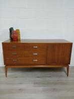 Vintage midcentury dressoir | Sideboard | Televisiemeubel, Ophalen, Zo goed als nieuw