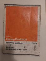 Harley Davidson XL 1970-1978 Manuel d'entretien, Motos, Modes d'emploi & Notices d'utilisation