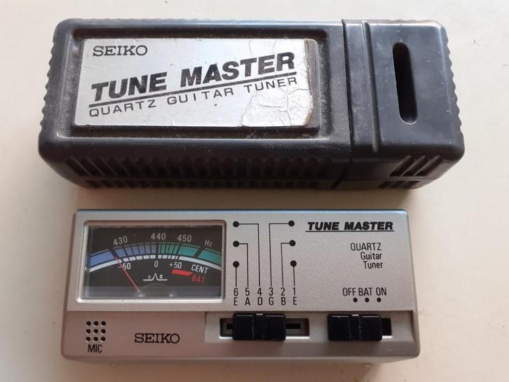 PEU UTILISÉ : ACCORDEUR GUITARE A QUARTZ SEIKO, Muziek en Instrumenten, Instrumenten | Toebehoren, Zo goed als nieuw, Elektrische gitaar